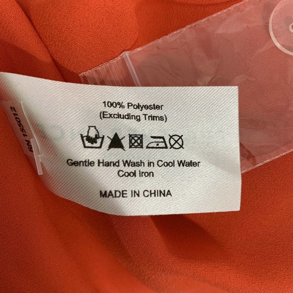 PERSEVERANCE LONDON Red Floral Hi-low Wrap 6 new - Picture 11 of 11